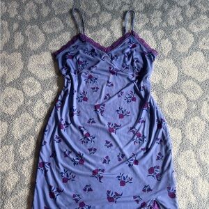Wild Fable Purple Floral Mini Dreas